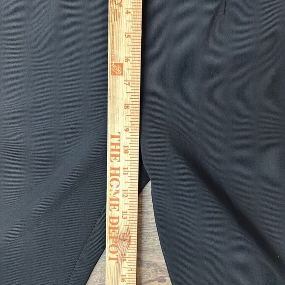 Joseph Ribkoff Pull On Stretch Pants Women's 6 Black Ribbed Ponte - Picture 5 of 11